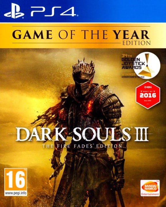 PS4 - Dark Souls 3 - The Fire Fades Edition PS4 - Dark Souls 3 - The Fire Fades Edition 785300122067 Photo no. 1