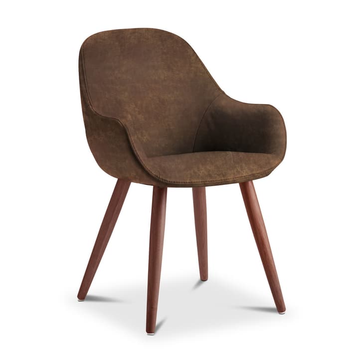 LAYLA Sedia Vintage LAYLA Sedia Vintage 366027908202 Dimensioni L: 56.0 cm x P: 60.0 cm x A: 84.0 cm Colore Marrone scuro N. figura 1