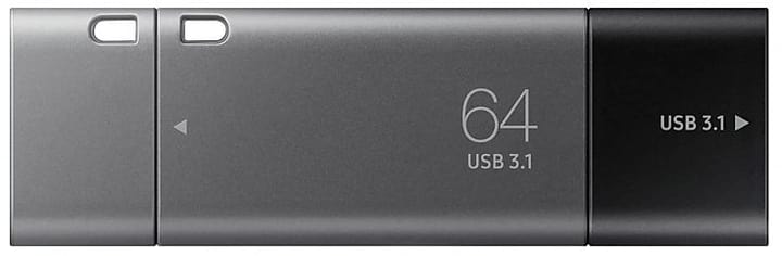 Samsung USB-C 3.1 Duo Plus 64GB Clé USB USB-C 3.1 Duo Plus 64GB Clé USB Samsung 798272400000 Photo no. 1