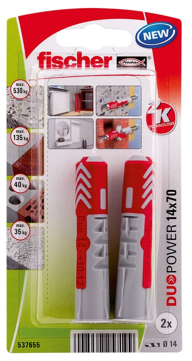 Image of fischer DUOPOWER 14 x 70 Universaldübel bei Do it + Garden von Migros