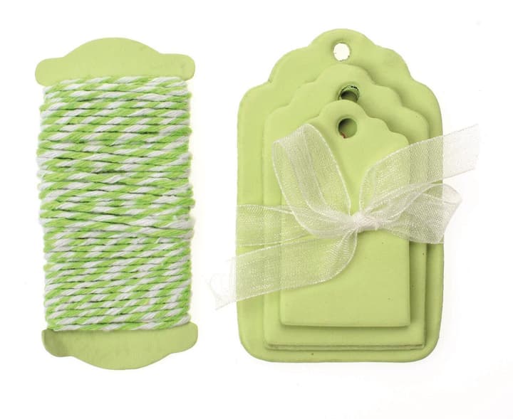 Image of Papier-Etiketten 15St hellgrün 5-8x3-5cm bei Do it + Garden von Migros