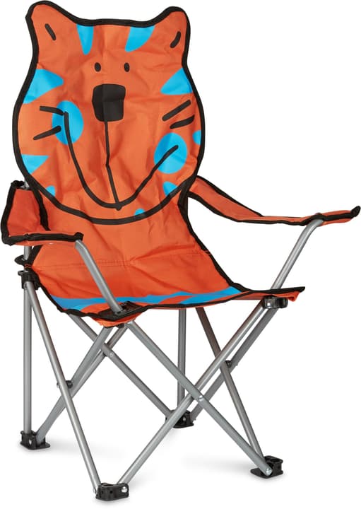 Tigre Sedia da trekking Tigre Sedia da trekking 753019700034 Colore del rivestimento Arancione Taglio L: 35.0 cm x P: 35.0 cm x A: 65.0 cm N. figura 1