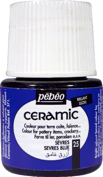 Image of Pébéo Ceramic Keramikmalfarbe 25 Sevres Blue 45ml bei Do it + Garden von Migros