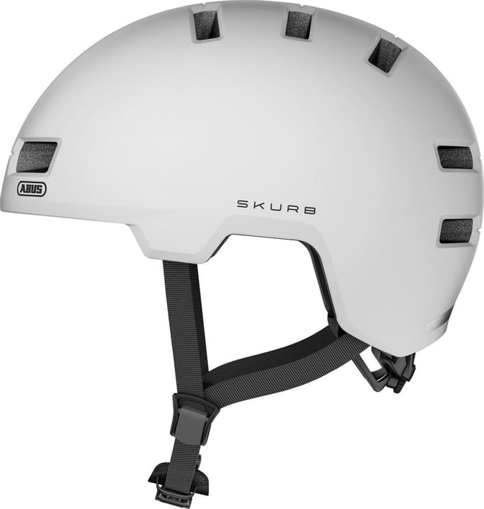 Image of Abus Skurb Velohelm weiss