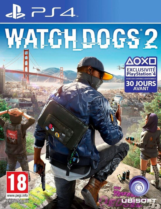 PS4 - Watch Dogs 2 Box PS4 - Watch Dogs 2 Box 785300121210 Bild Nr. 1