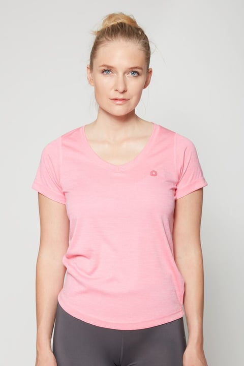 Image of Perform W BP T-Shirt V-neck Fitnessshirt pink bei Migros SportXX