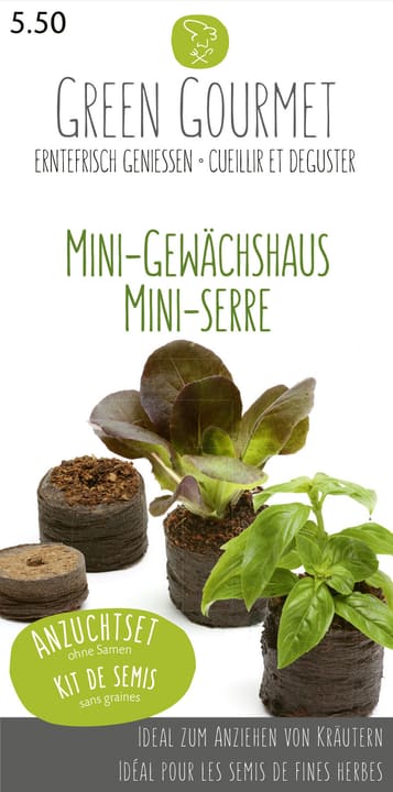 Image of Mini-Gewächshaus Gourmetsamen