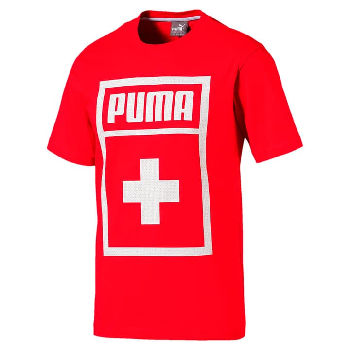 Puma Forever Football Country Cotton T-shirt de football aux couleurs de la Suisse Forever Football Country Cotton T-shirt de football aux couleurs de la Suisse Puma 498280300430 Couleur rouge Taille M Photo no. 1