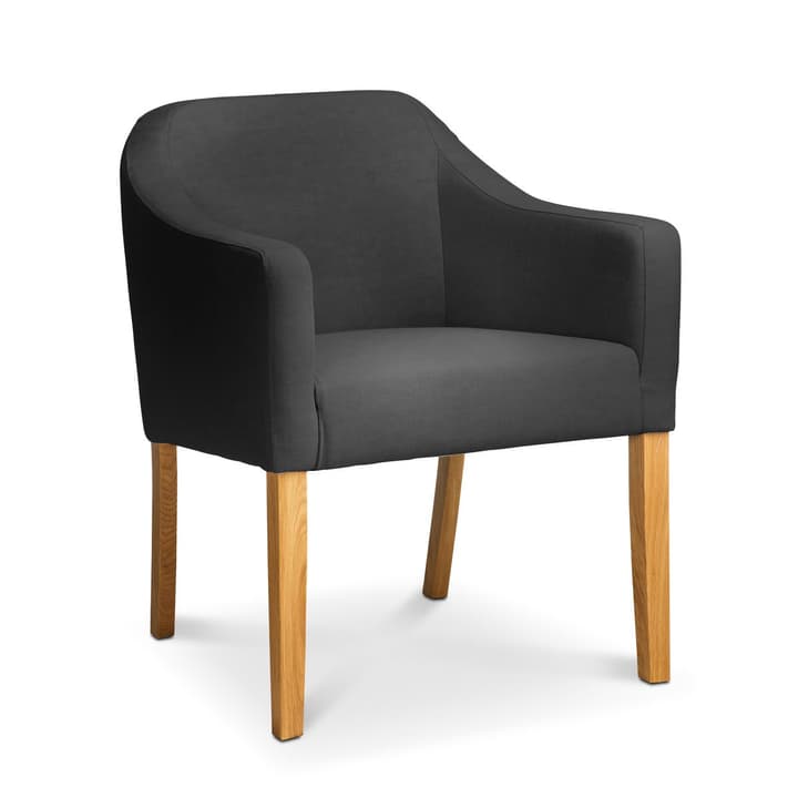 LUCAS Chaise Lenova LUCAS Chaise Lenova 366012605101 Dimensions L: 62.0 cm x P: 63.0 cm x H: 79.0 cm Couleur Anthracite Photo no. 1