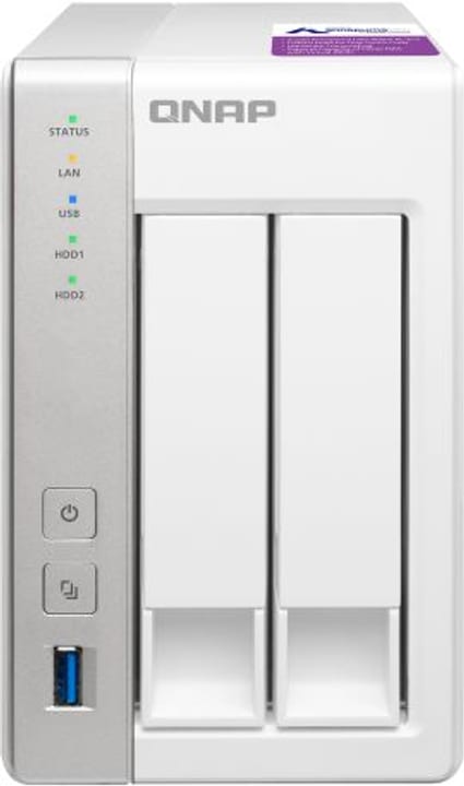 Qnap TS-231P 2BAY alloggiamento vuoto TS-231P 2BAY alloggiamento vuoto Qnap 785300137635 N. figura 1