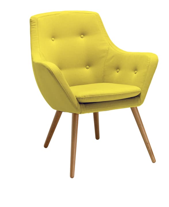 FLORIN Fauteuil FLORIN Fauteuil 402441007050 Dimensions L: 73.0 cm x P: 70.0 cm x H: 82.0 cm Couleur Jaune Photo no. 1