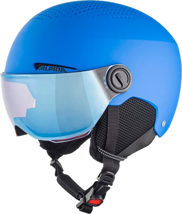 Image of Alpina Zupo Visor Wintersport Helm blau