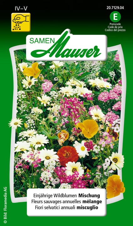 Image of Samen Mauser Einjährige Wildblumen Mischung Blumensamen