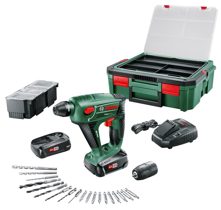 Image of Bosch UNEO MAXX 18 Kit Bohrhammer bei Do it + Garden von Migros