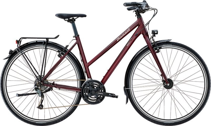 Diamant Elan Damen 28" Trekkingbike Elan Damen 28" Trekkingbike Diamant 464804105088 Rahmengrösse 50 Farbe bordeaux Bild Nr. 1