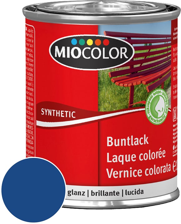 Image of Miocolor Synthetic Buntlack glanz Enzianblau 750 ml bei Do it + Garden von Migros