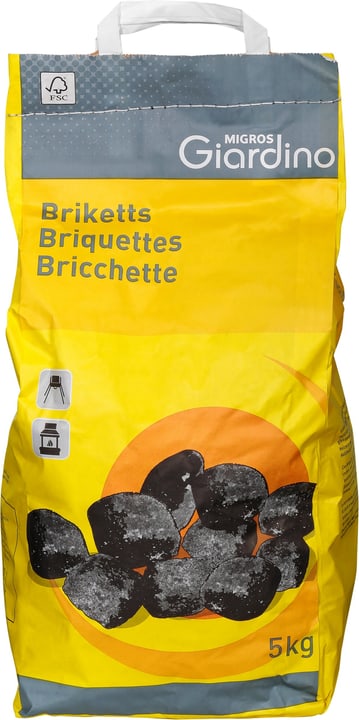 Image of M-Giardino Holzkohlebriketts FSC® 5kg Briketts bei Do it + Garden von Migros