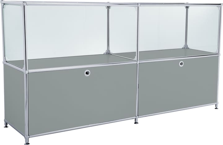 FLEXCUBE Sideboard FLEXCUBE Sideboard 401814120280 Farbe Grau Grösse B: 152.0 cm x T: 40.0 cm x H: 80.5 cm Bild Nr. 1
