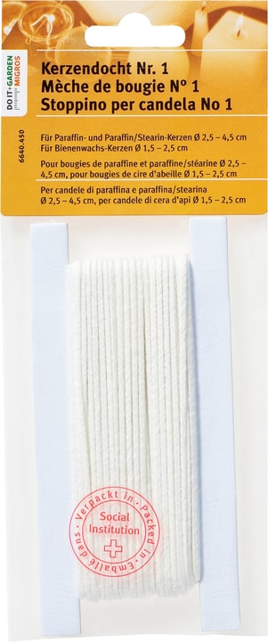 Image of Exagon Kerzendocht Nr.1 bei Do it + Garden von Migros