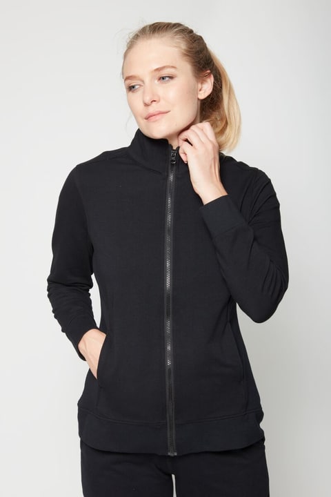 Image of Extend Sweat-Jacket Ursina 2 Damen-Sweatjacke schwarz