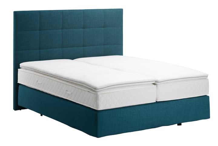 NAVIER Lit Boxspring NAVIER Lit Boxspring 403460800000 Couleur Pétrole Dimensions L: 160.0 cm x P: 200.0 cm Photo no. 1
