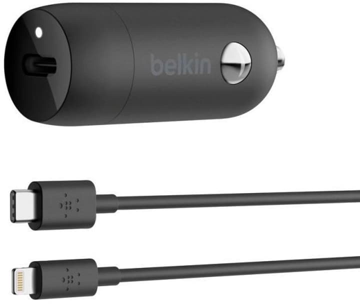 Belkin USB-C Charger 18W USB-C - Lightning Cable (1.2m) - Noir Chargeur USB-C Charger 18W USB-C - Lightning Cable (1.2m) - Noir Chargeur Belkin 785300150026 Photo no. 1