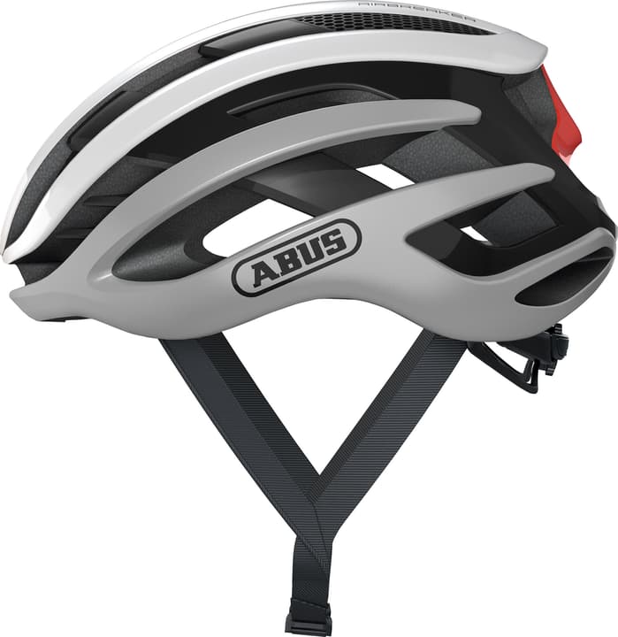 Image of Abus AirBreaker Velohelm silber