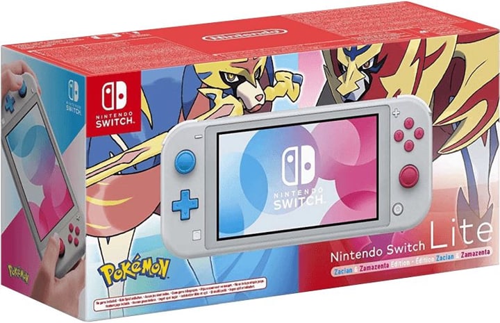 Nintendo Switch Lite grau Zacian & Zamazenta-Edition Konsole Switch Lite grau Zacian & Zamazenta-Edition Konsole Nintendo 785444400000 Bild Nr. 1