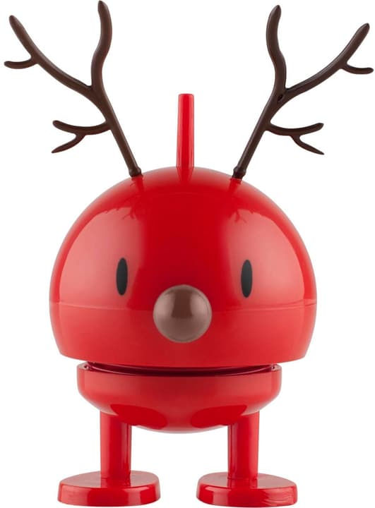 Hoptimist Présentoir Bumble Reindeer Gr. S Red Décoration de Noël