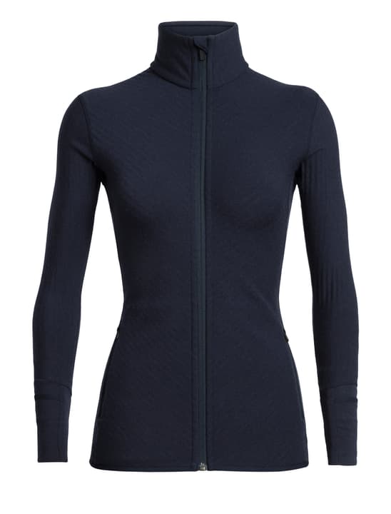 Icebreaker Descender Veste polaire pour femme Descender Veste polaire pour femme Icebreaker 465703900343 Couleur bleu marine Taille S Photo no. 1
