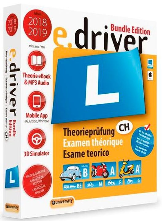 euniversity e.driver 2018/2019 Bundle Edition (D/F/I) Physisch (Box) e.driver 2018/2019 Bundle Edition (D/F/I) Physisch (Box) euniversity 785300130276 Bild Nr. 1