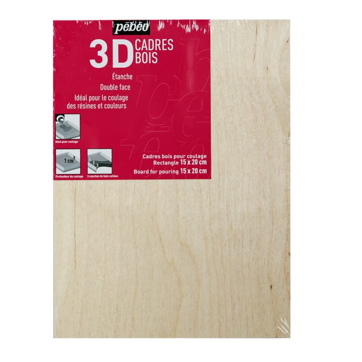 Pebeo Cadre bois coula Cadre bois coula Pebeo 665470500000 Taglio L: 20.0 cm x L: 15.0 cm N. figura 1