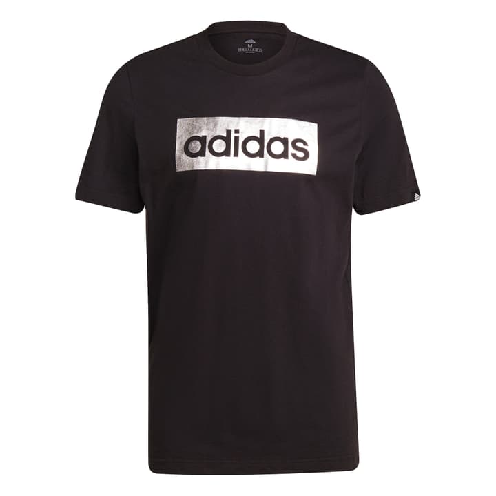 Image of Adidas Gold Logo Tee Shirt schwarz