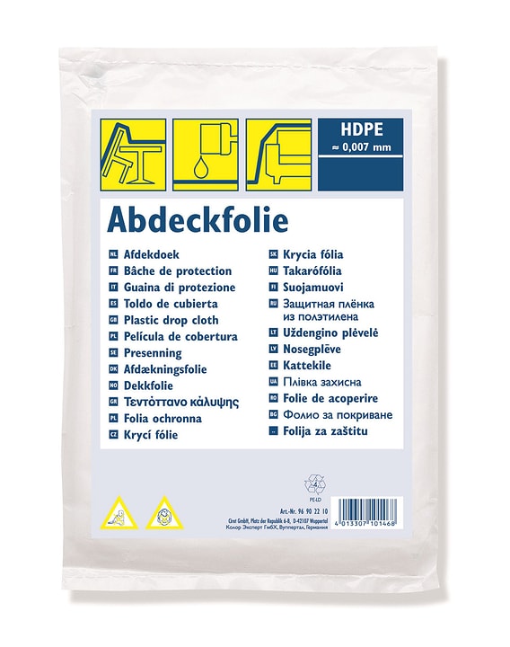 Image of Color Expert Abdeckfolie 4x12.5m Abdeckungen