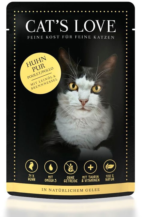 Image of Cats Love Huhn Pur Nassfutter