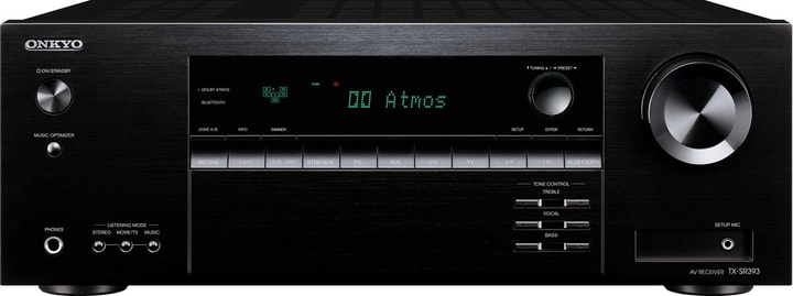 Onkyo TX-SR393 - Noir AV-Receiver TX-SR393 - Noir AV-Receiver Onkyo 785300144192 Photo no. 1