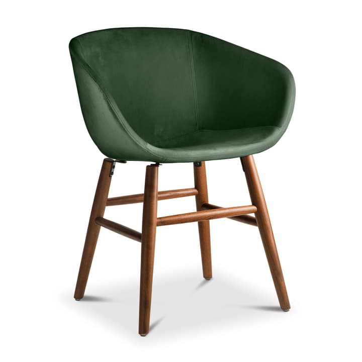 SEDIA Chaise avec accoudoirs SEDIA Chaise avec accoudoirs 366186300000 Dimensions L: 45.0 cm x P: 58.0 cm x H: 87.5 cm Couleur Vert foncé Photo no. 1