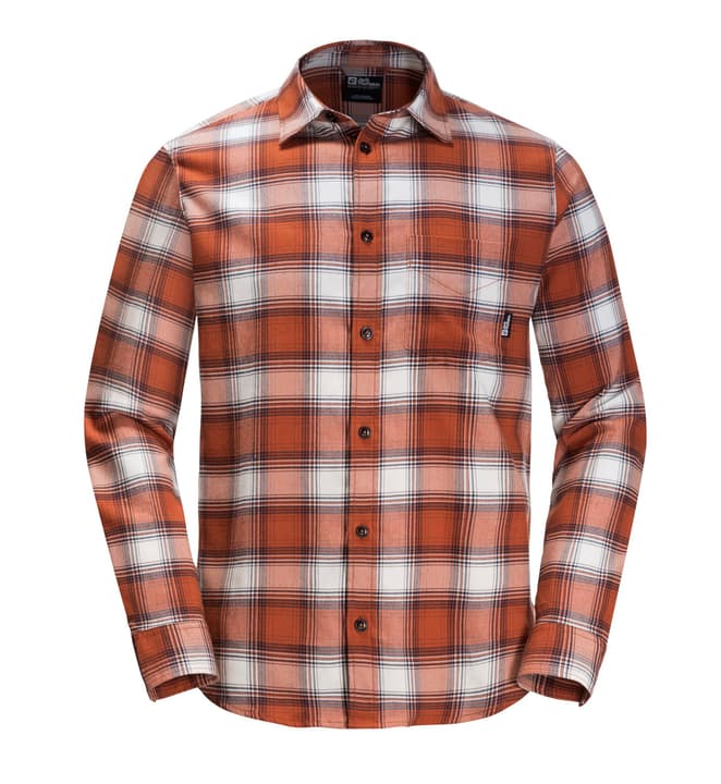 Image of Jack Wolfskin Wanderweg Trekkinghemd rost