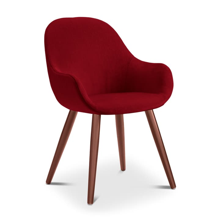LAYLA Chaise Evita LAYLA Chaise Evita 366027485316 Dimensions L: 56.0 cm x P: 60.0 cm x H: 84.0 cm Couleur Rouge Photo no. 1