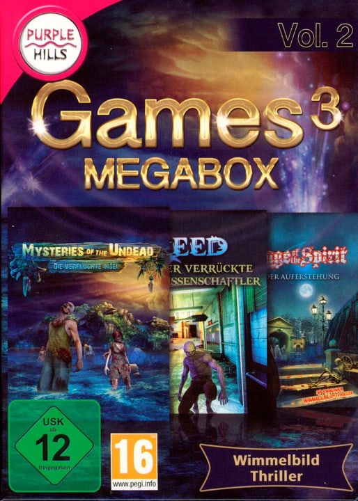 PC - Purple Hills: Games 3 Megabox Vol. 2 Box PC - Purple Hills: Games 3 Megabox Vol. 2 Box 785300129712 Photo no. 1