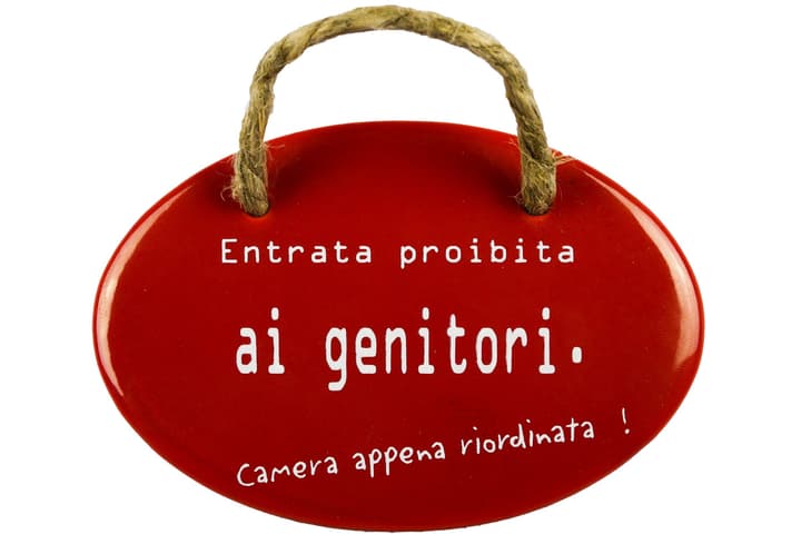 Image of Emailschild Entrata proibita ai genitori bei Do it + Garden von Migros