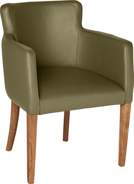 MORISANO Chaise MORISANO Chaise 402358200065 Dimensions L: 56.0 cm x P: 46.0 cm x H: 79.0 cm Couleur Olive Photo no. 1