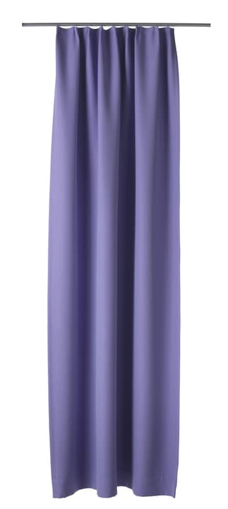 DULCINA Fertigvorhang blickdicht mit Gleitern DULCINA Fertigvorhang blickdicht mit Gleitern 430253021346 Farbe Lila Grösse B: 140.0 cm x H: 260.0 cm Bild Nr. 1