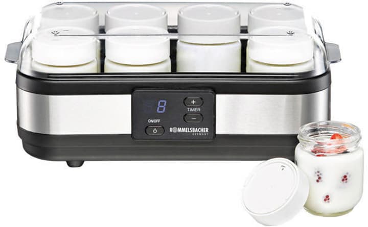 Rommelsbacher JG 40 8 Stück Joghurtmaker JG 40 8 Stück Joghurtmaker Rommelsbacher 717491300000 Bild Nr. 1