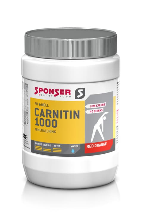 Sponser L-Carnitin 1000 Mineraldrink Polvere 400 g L-Carnitin 1000 Mineraldrink Polvere 400 g Sponser 471925300100 Gusto EXOTIC N. figura 1