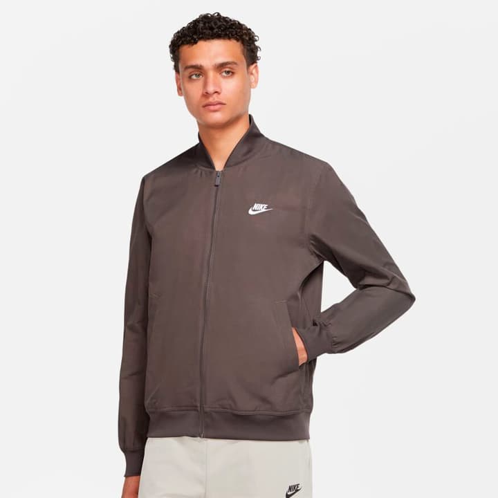 Image of Nike Essentials Bomber Kapuzenjacke schlamm bei Migros SportXX