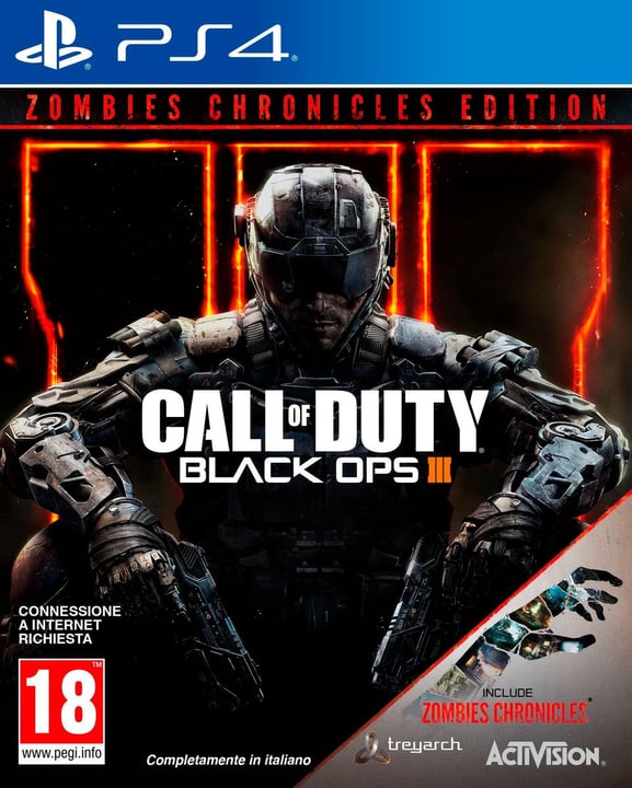PS4 - Call of Duty: Black Ops III - Zombie Box PS4 - Call of Duty: Black Ops III - Zombie Box 785300128196 N. figura 1