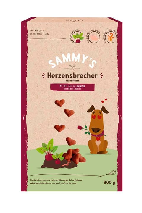 Image of Sammy's Herzensbrecher, 0.8 kg Hundeleckerli