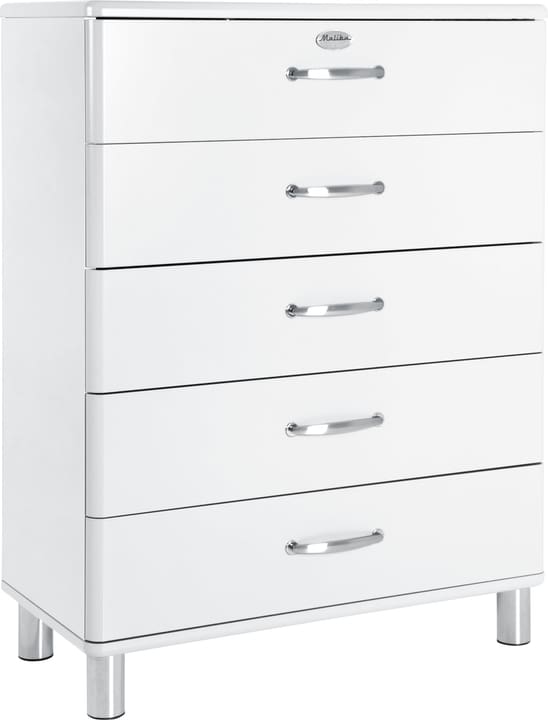 MALIBU Cassettone MALIBU Cassettone 407022500000 Dimensioni L: 86.0 cm x P: 41.0 cm x A: 111.0 cm Colore Bianco N. figura 1