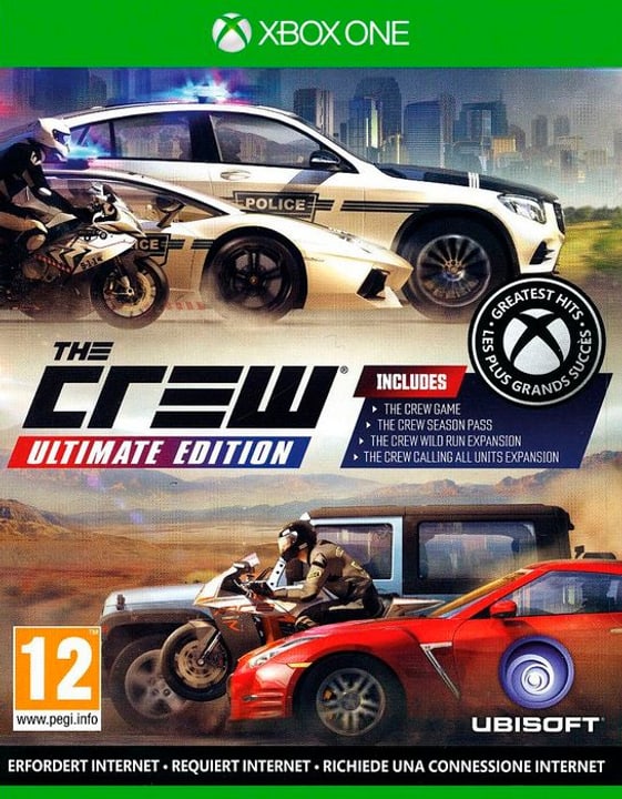 Xbox One - The Crew Ultimate Edition D Box Xbox One - The Crew Ultimate Edition D Box 785300138081 Photo no. 1